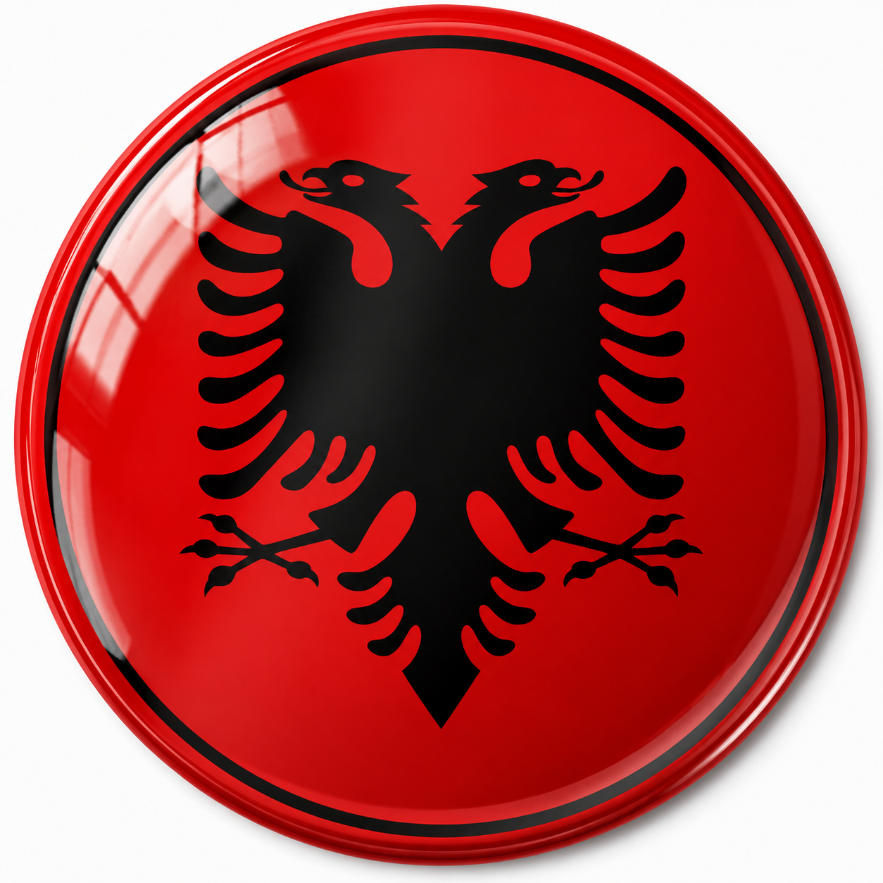 Albanien mini Sticker