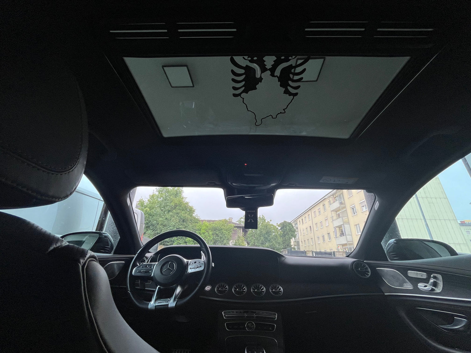 Für Schiebedach - Panorama  Aufkleber