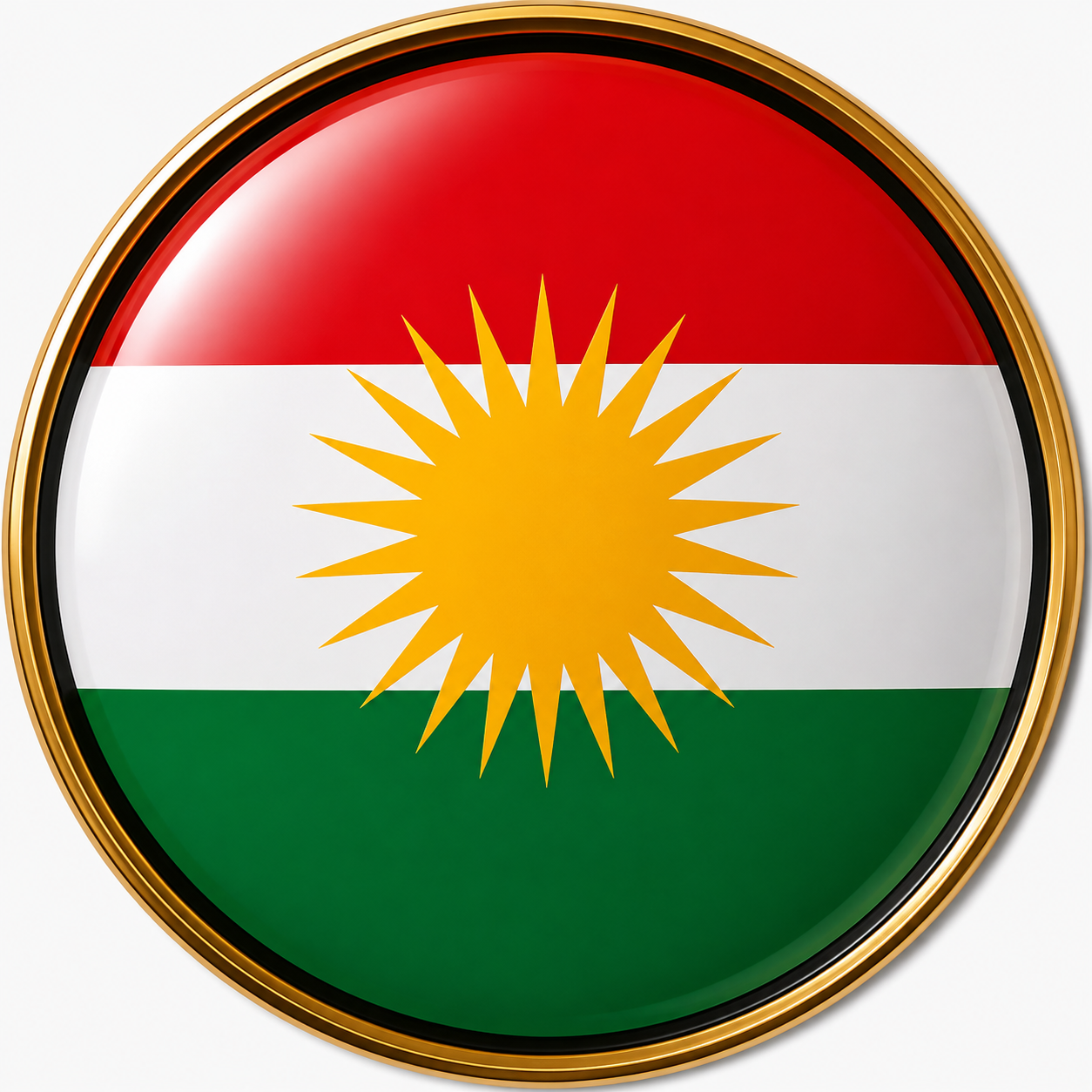 Kurdistan mini Sticker